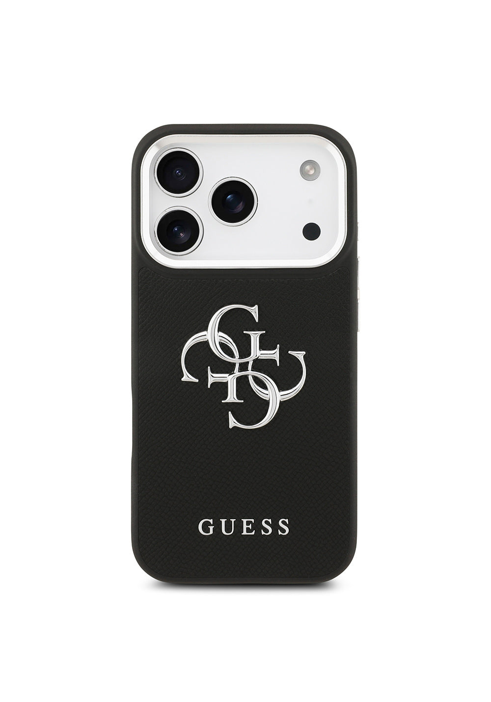 Apple iPhone 17 Pro Kılıf Guess Orijinal Lisanslı PU Deri 4G Büyük Metal Logo Dizaynlı Kapak