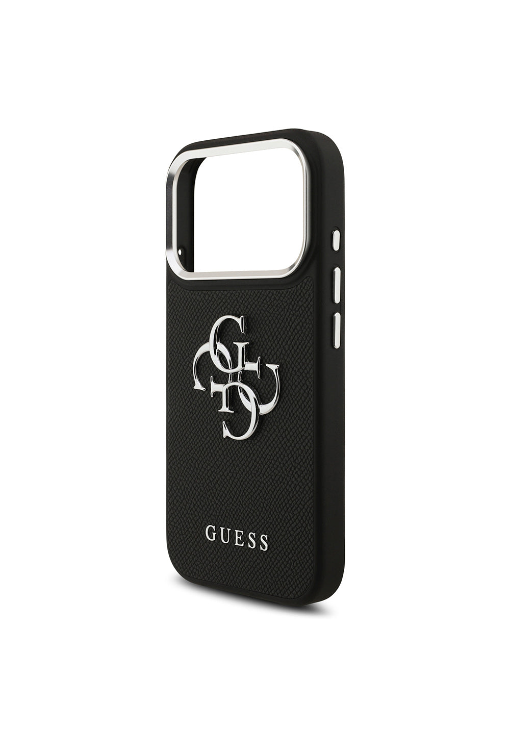 Apple iPhone 17 Pro Kılıf Guess Orijinal Lisanslı PU Deri 4G Büyük Metal Logo Dizaynlı Kapak