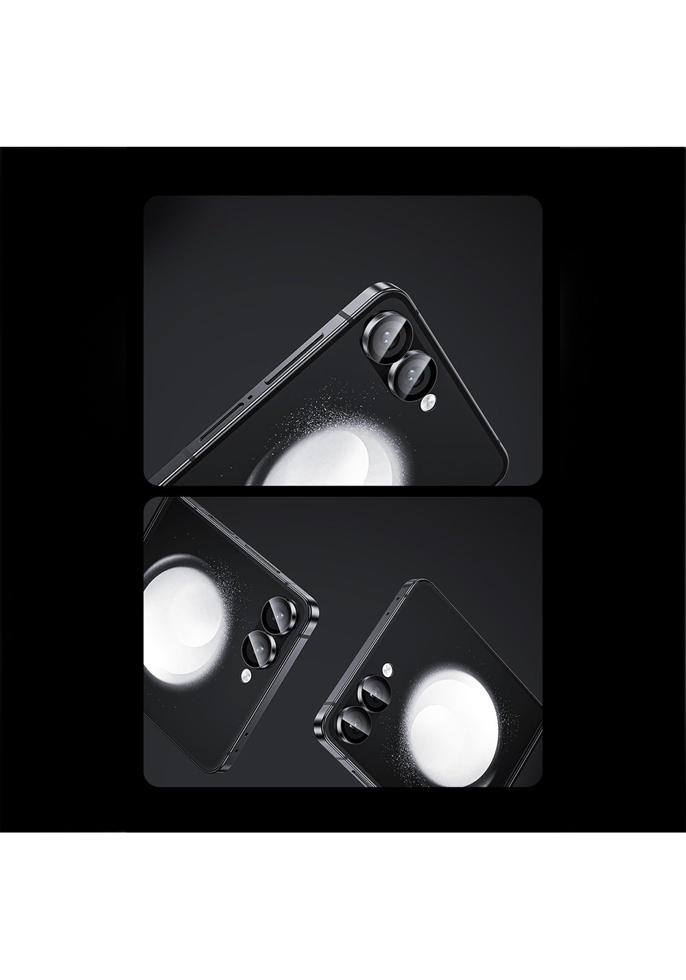 Galaxy Z Flip 7 Benks AR Glass Warrior Premium Cam Kamera Lens Koruyucu