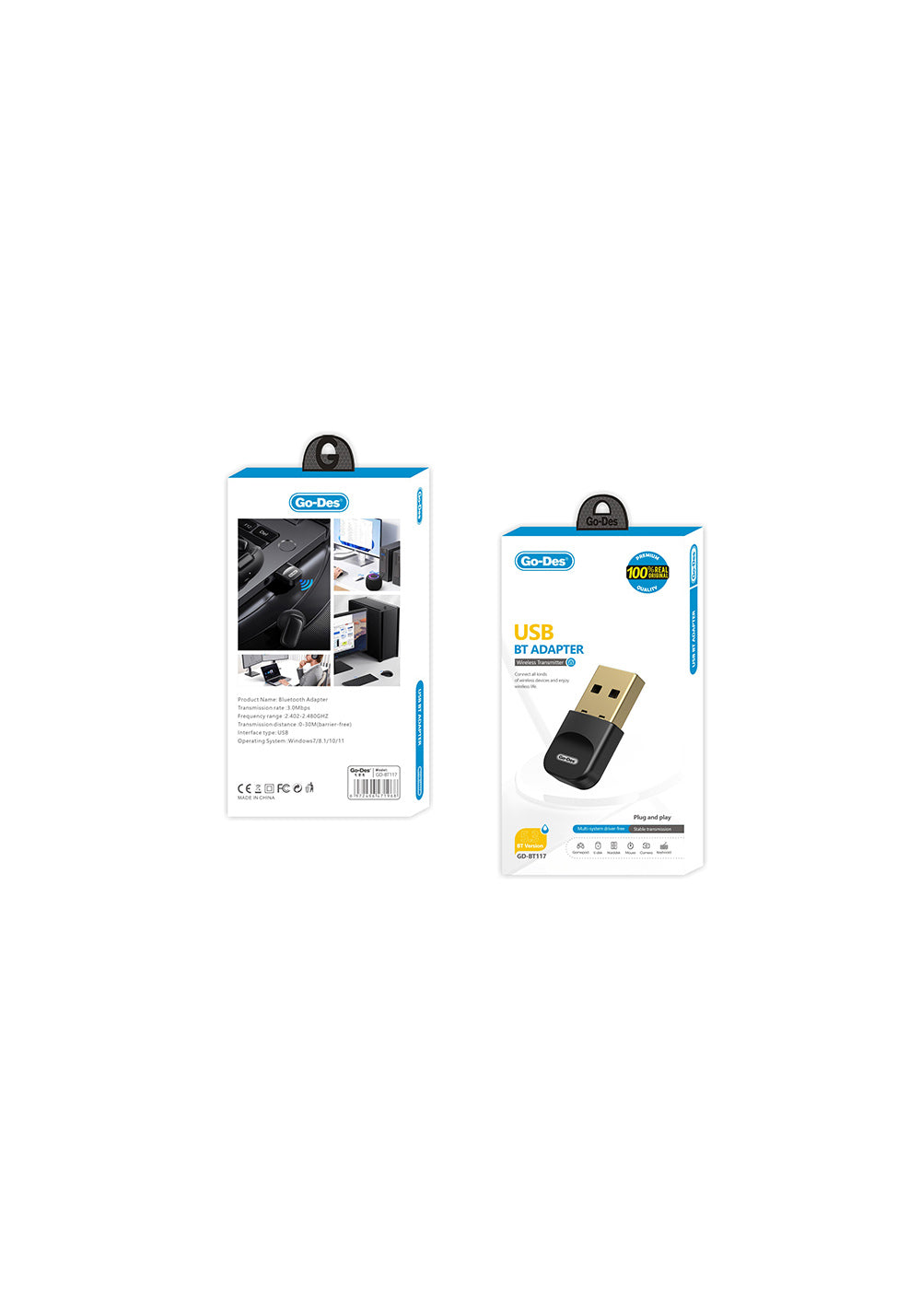 Go Des GD-BT117 USB Bluetooth Adaptör
