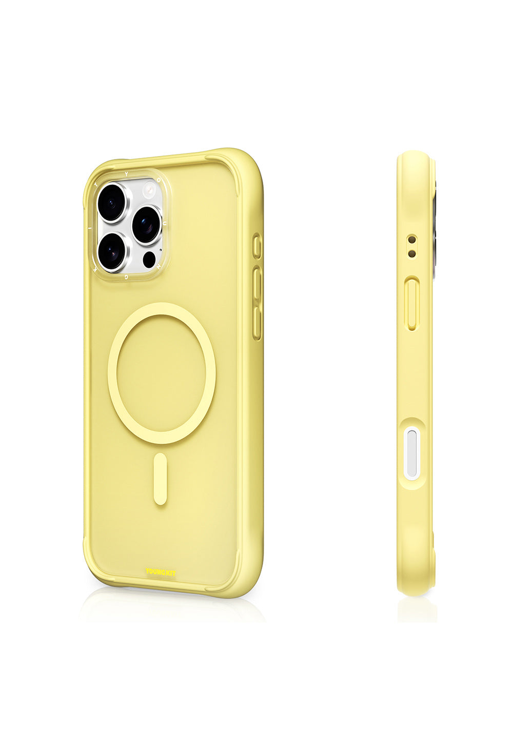 Apple iPhone 16 Pro Max Kılıf Manyetik Şarj Uyumlu Youngkit Macaroon Serisi Kapak