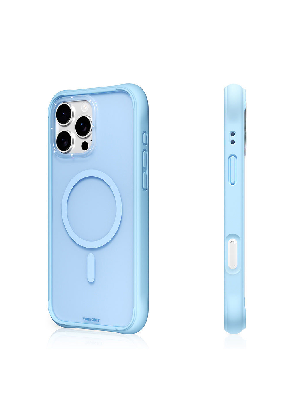 Apple iPhone 16 Pro Max Kılıf Manyetik Şarj Uyumlu Youngkit Macaroon Serisi Kapak