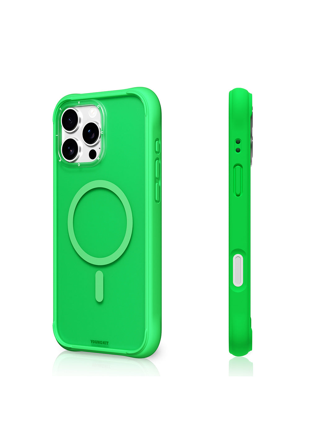 Apple iPhone 16 Pro Max Kılıf Manyetik Şarj Uyumlu Youngkit Macaroon Serisi Kapak