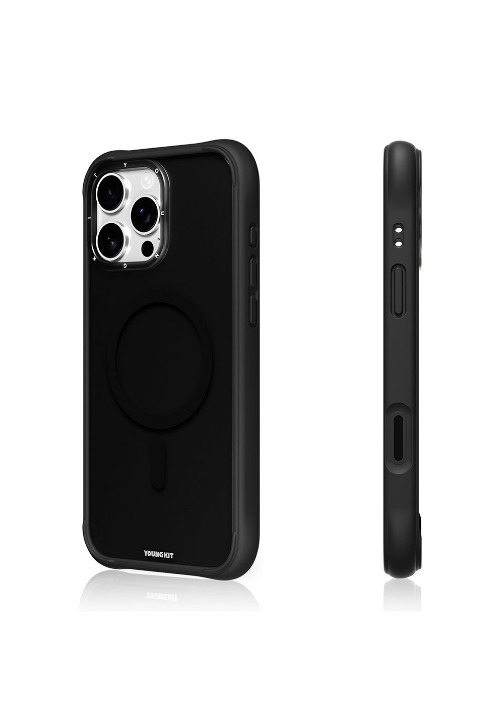 Apple iPhone 16 Pro Max Kılıf Manyetik Şarj Uyumlu Youngkit Macaroon Serisi Kapak