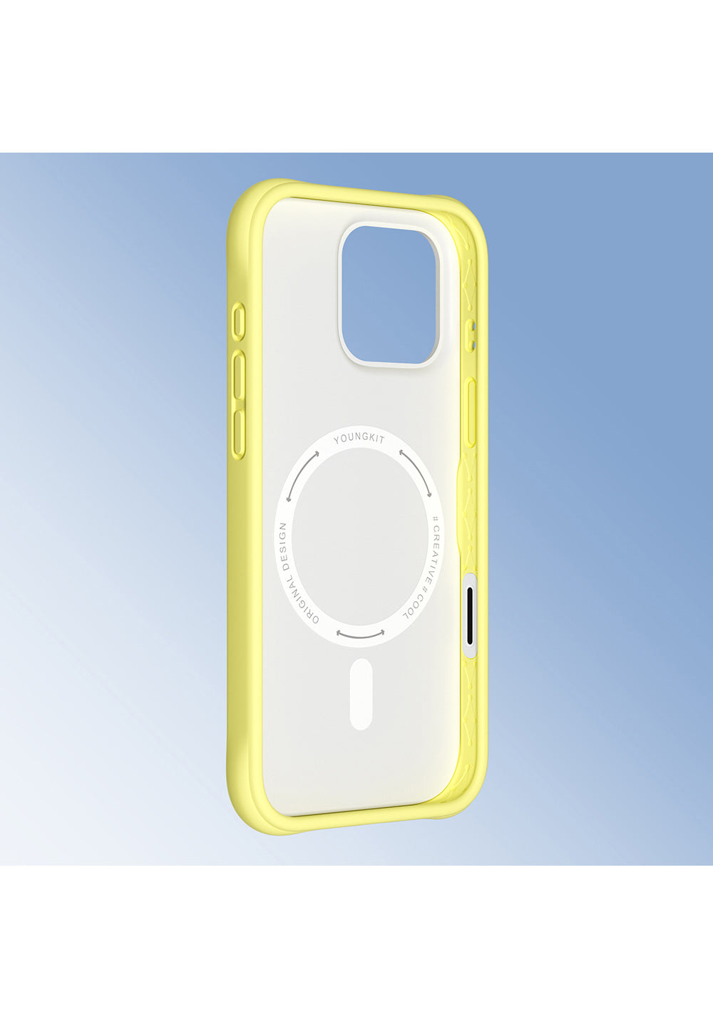 Apple iPhone 16 Pro Max Kılıf Manyetik Şarj Uyumlu Youngkit Macaroon Serisi Kapak