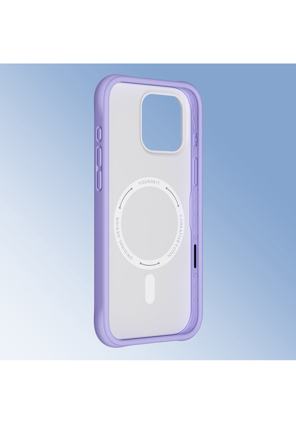 Apple iPhone 16 Pro Max Kılıf Manyetik Şarj Uyumlu Youngkit Macaroon Serisi Kapak