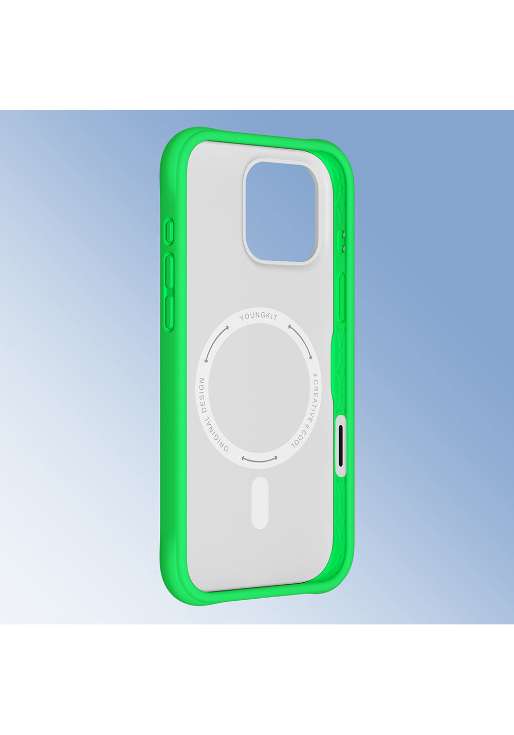 Apple iPhone 16 Pro Max Kılıf Manyetik Şarj Uyumlu Youngkit Macaroon Serisi Kapak