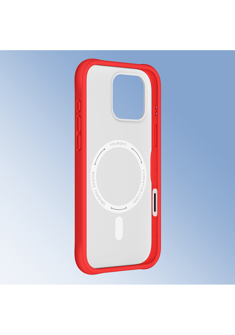 Apple iPhone 16 Pro Max Kılıf Manyetik Şarj Uyumlu Youngkit Macaroon Serisi Kapak