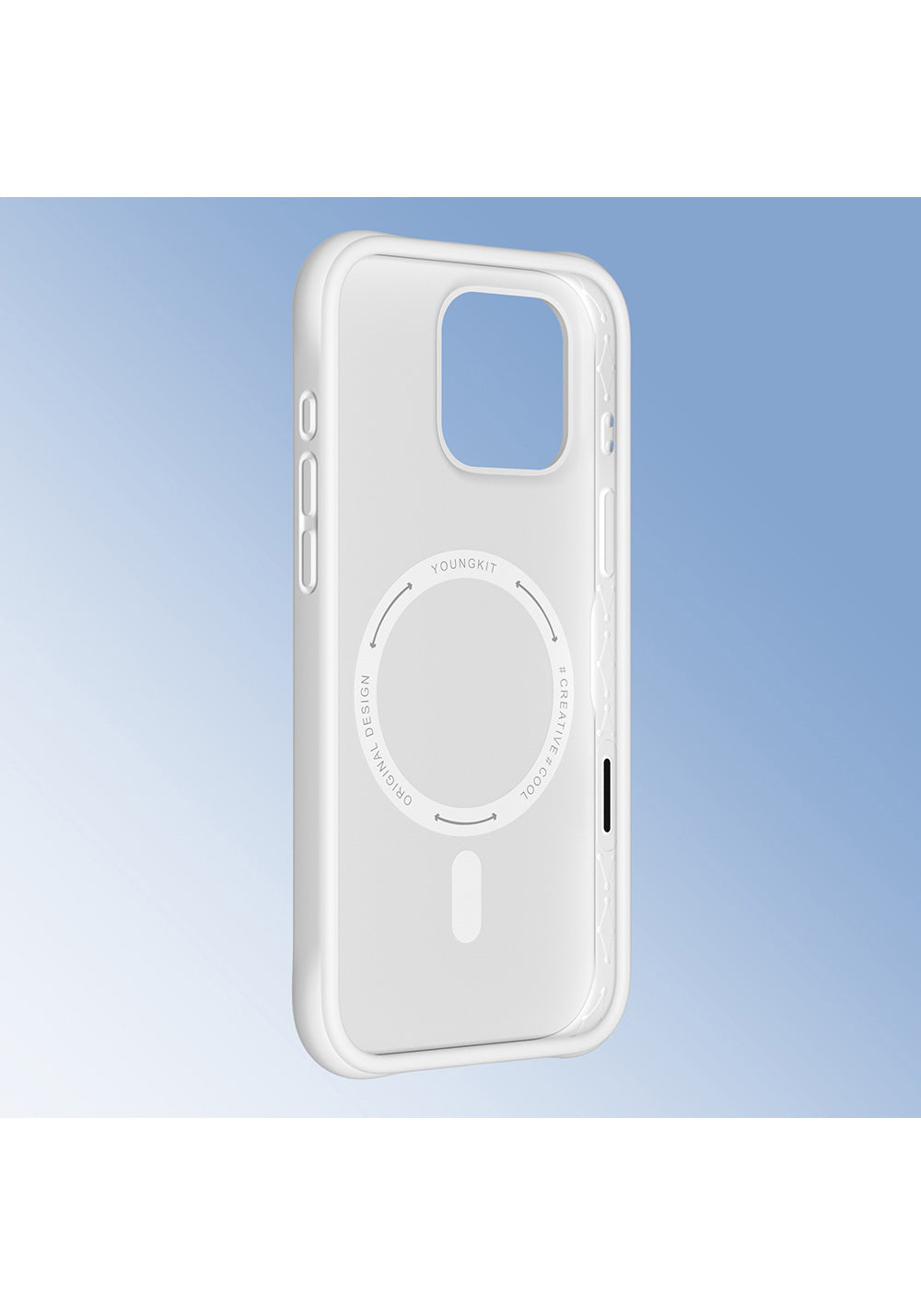 Apple iPhone 16 Pro Max Kılıf Manyetik Şarj Uyumlu Youngkit Macaroon Serisi Kapak