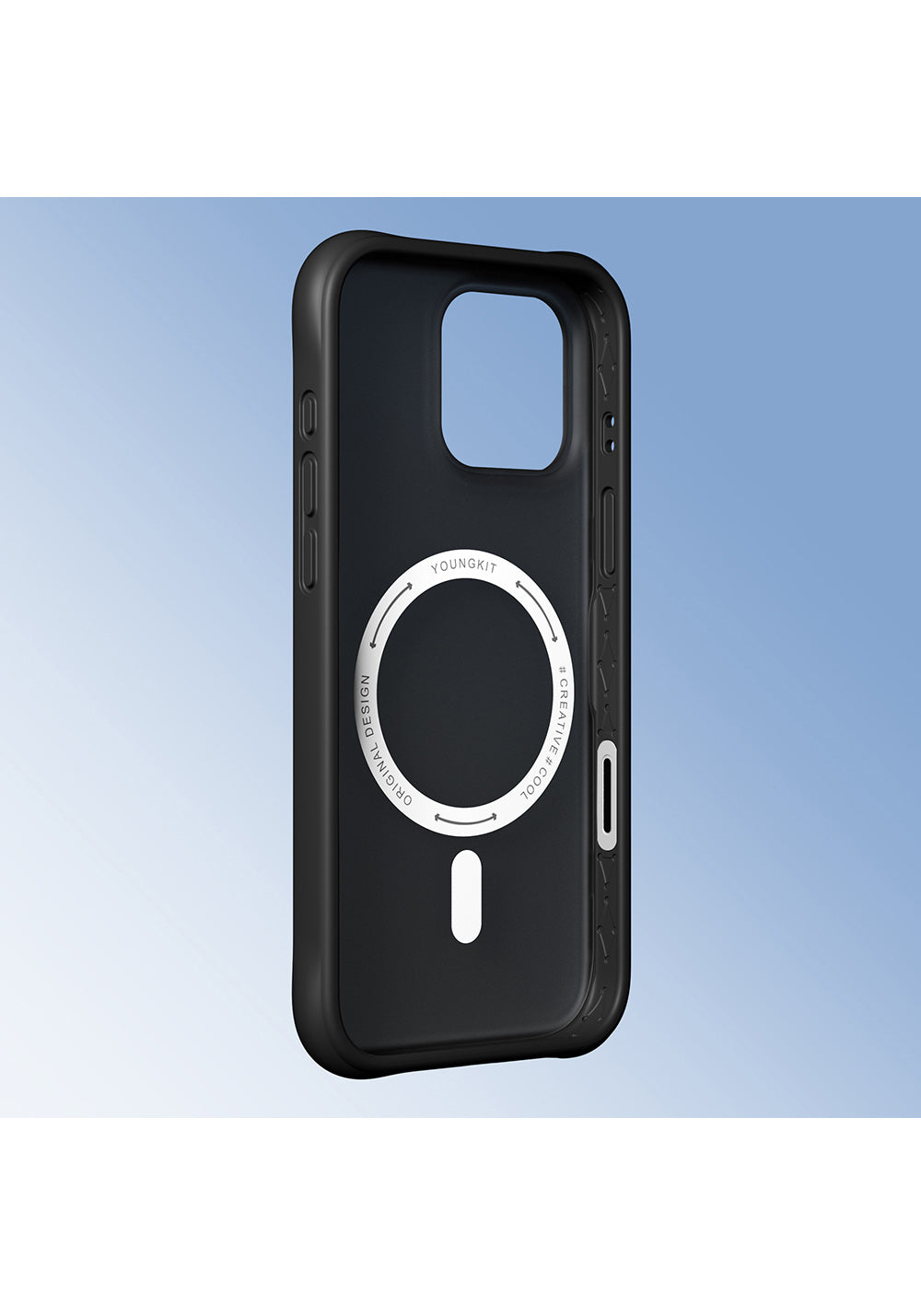 Apple iPhone 16 Pro Max Kılıf Manyetik Şarj Uyumlu Youngkit Macaroon Serisi Kapak