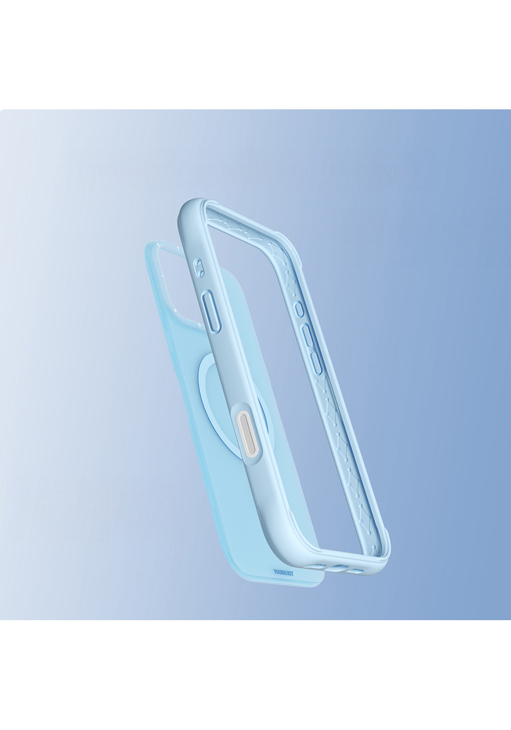 Apple iPhone 16 Pro Max Kılıf Manyetik Şarj Uyumlu Youngkit Macaroon Serisi Kapak