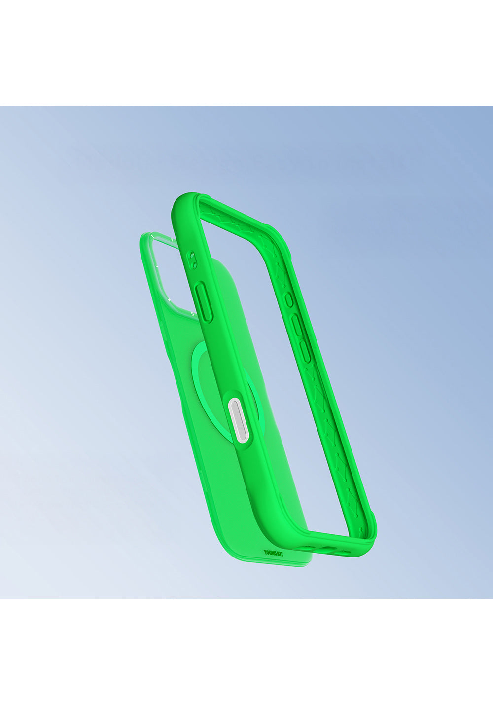 Apple iPhone 16 Pro Max Kılıf Manyetik Şarj Uyumlu Youngkit Macaroon Serisi Kapak