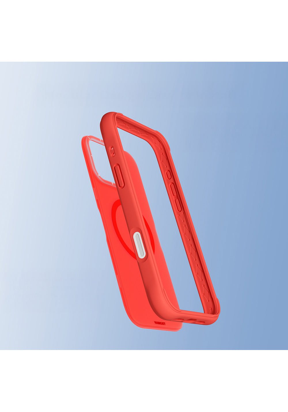 Apple iPhone 16 Pro Max Kılıf Manyetik Şarj Uyumlu Youngkit Macaroon Serisi Kapak