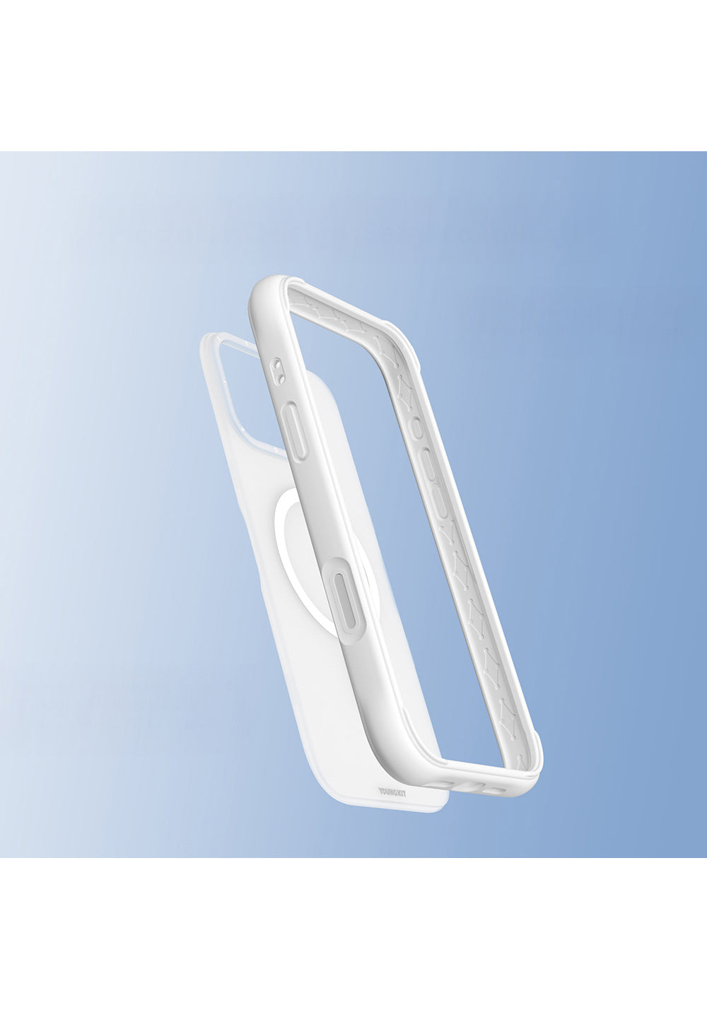 Apple iPhone 16 Pro Max Kılıf Manyetik Şarj Uyumlu Youngkit Macaroon Serisi Kapak