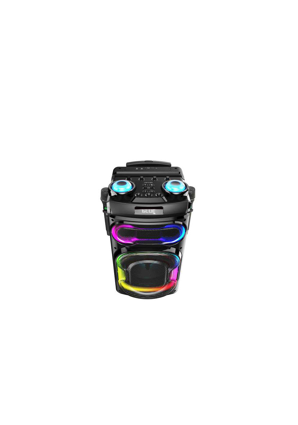 Lenyes S886 RGB Işıklı Çift Mikrofonlu Kablosuz TWS Bluetooth Speaker Hoparlör v5.3