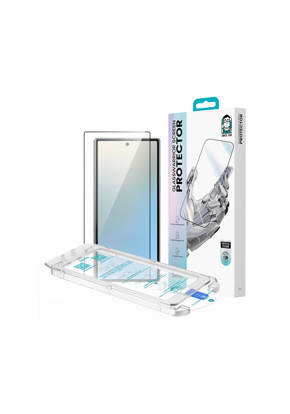 Galaxy Z Fold 7 Benks Ultra Shield Ekran Koruyucu + Kolay Uygulama Aparatlı