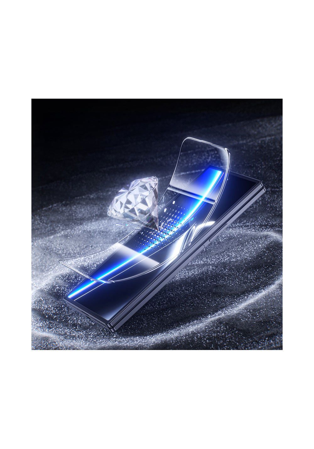 Galaxy Z Fold 7 Benks Glass Warrior HD Cam Ekran Koruyucu + Kolay Uygulama Aparatlı