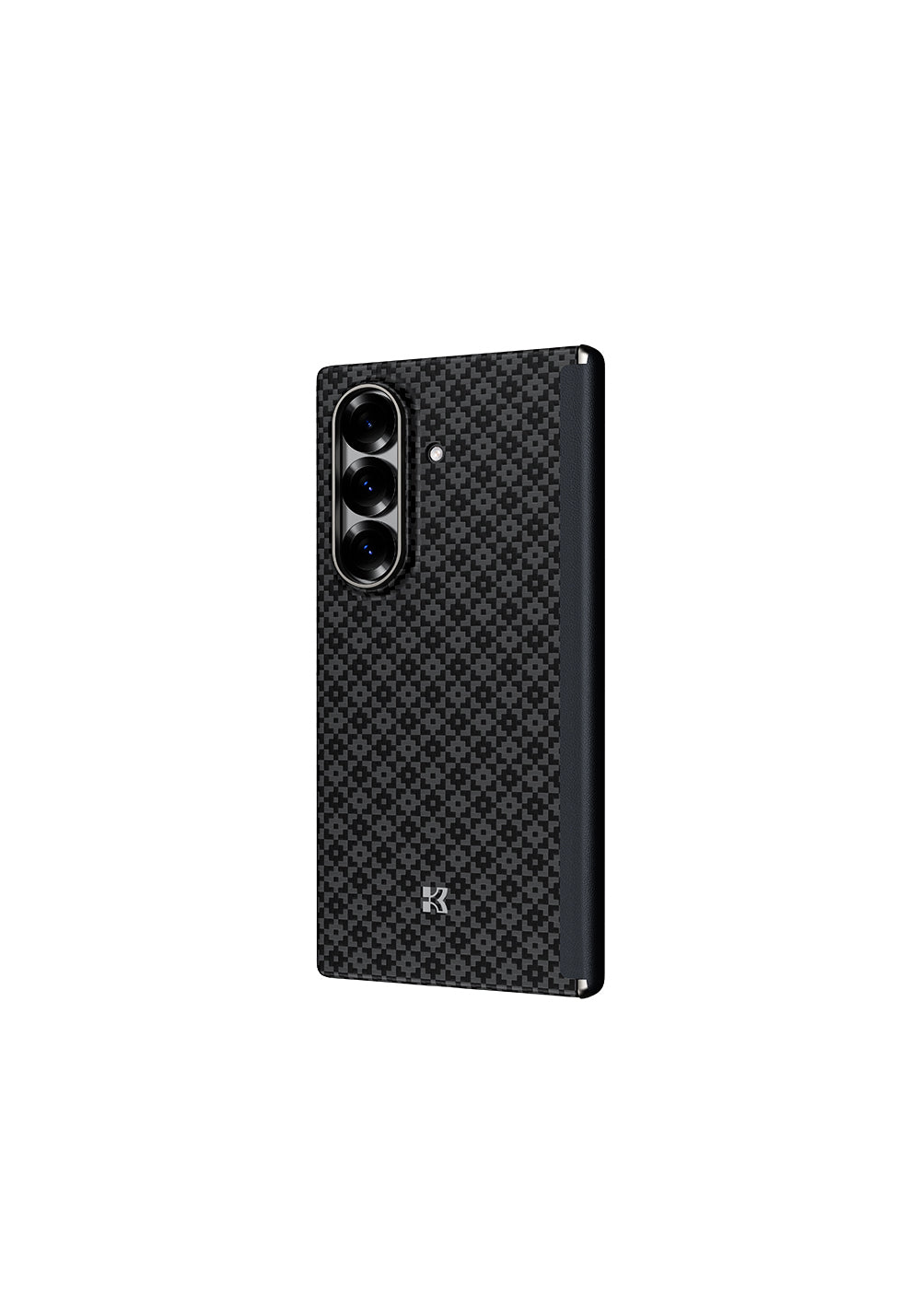 Galaxy Z Fold 7 Kılıf M-Safe Şarj Özellikli Benks ArmorAir ArmorGrid Serisi Kevlar Karbon Kapak