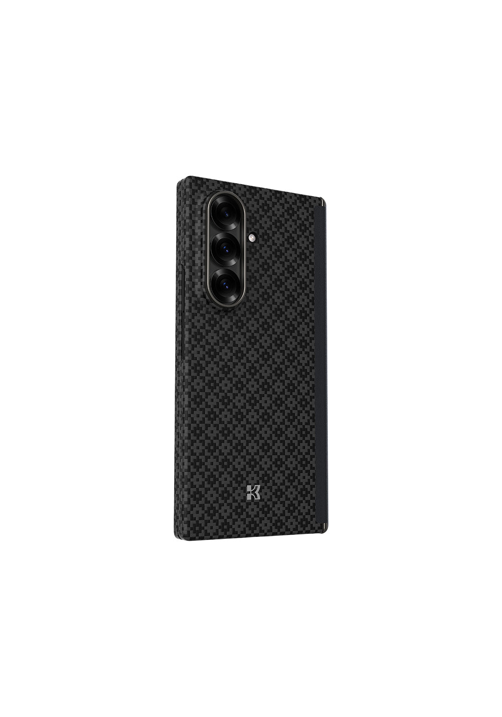Galaxy Z Fold 7 Kılıf M-Safe Şarj Özellikli Benks ArmorAir ArmorGrid Serisi Kevlar Karbon Kapak