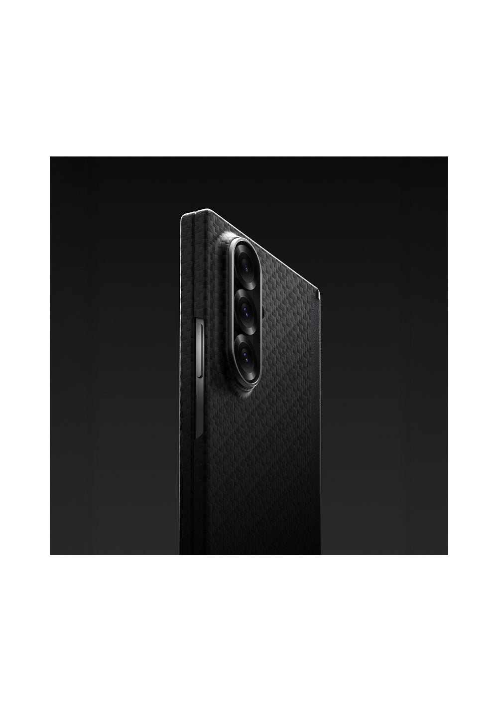 Galaxy Z Fold 7 Kılıf M-Safe Şarj Özellikli Benks ArmorAir ArmorGrid Serisi Kevlar Karbon Kapak