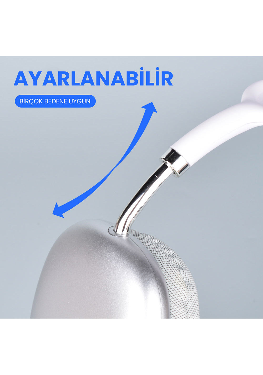 Lapas P10 Hi-Fi Ses Kalitesi Ayarlanabilir ve Katlanabilir Kulak Üstü Bluetooth Kulaklık