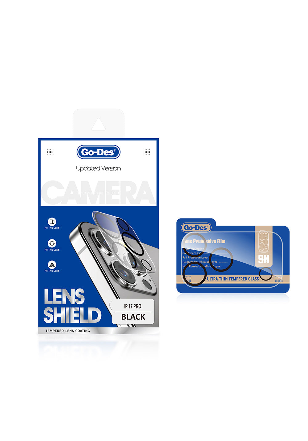 Apple iPhone 17 Pro Max Go Des Lens Shield CL-14 Kamera Lens Koruyucu