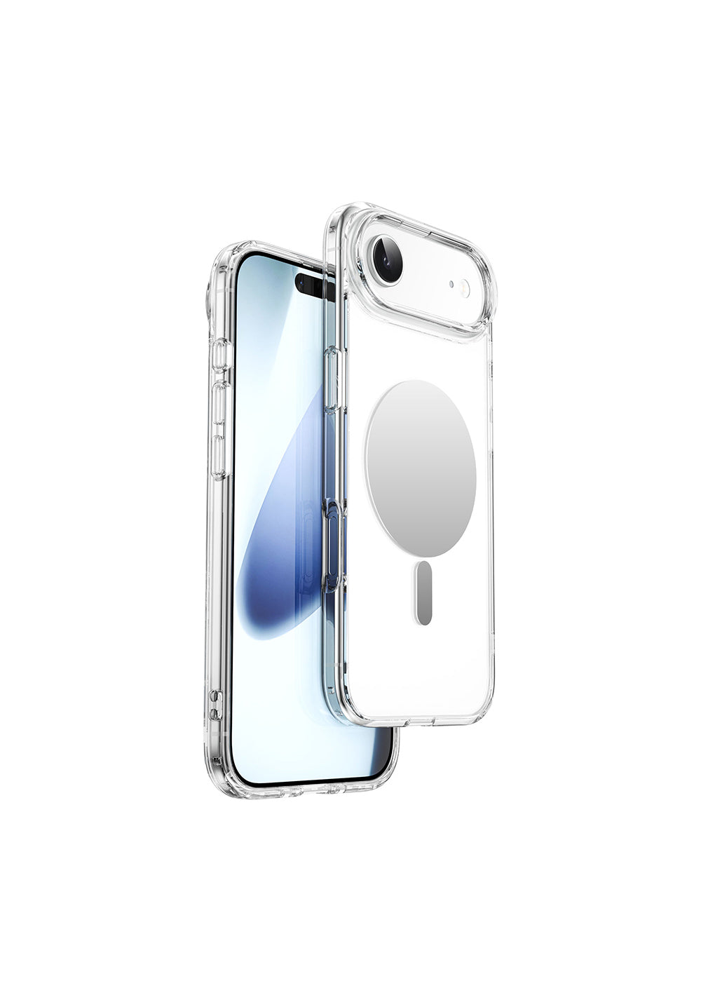 Apple iPhone 17 Air Kılıf Manyetik Şarj Uyumlu Wiwu MCC-701 Aynalı Pro Serisi Sert PC Kapak