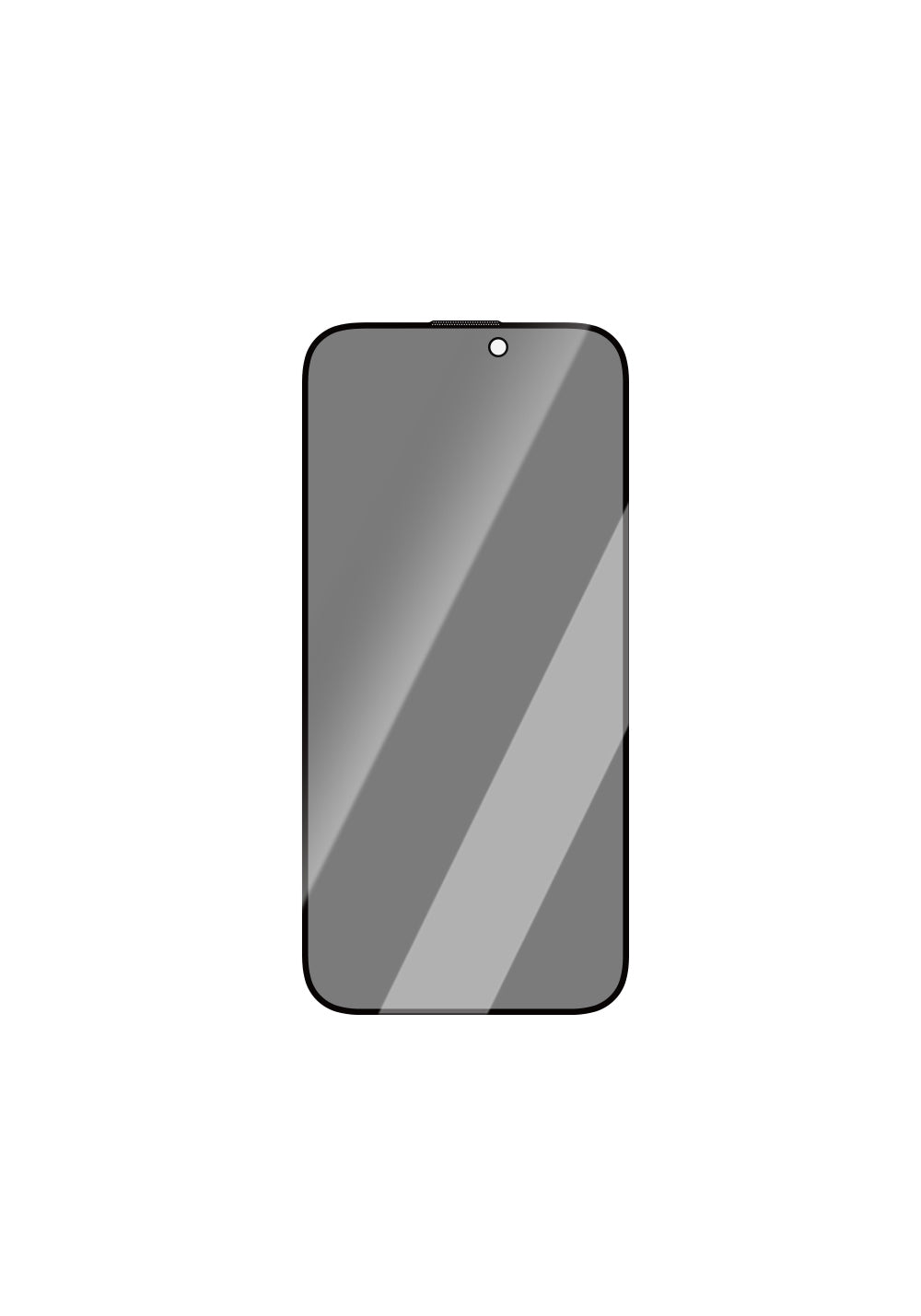 Apple iPhone 16 Pro CaseWorld Armor Serisi Eyesafe Teknolojili 0.15mm 3D Privacy Temperli Cam Ekran Koruyucu + Uygulama Aparatlı
