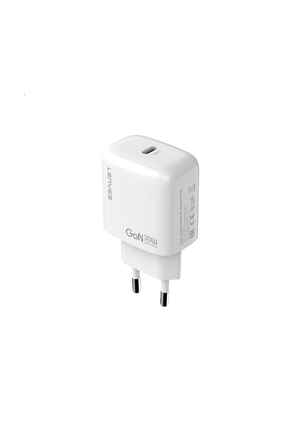 Lenyes LCH92 Type-C GaN Teknolojili PD Hızlı Şarj Özellikli Şarj Başlığı 30W