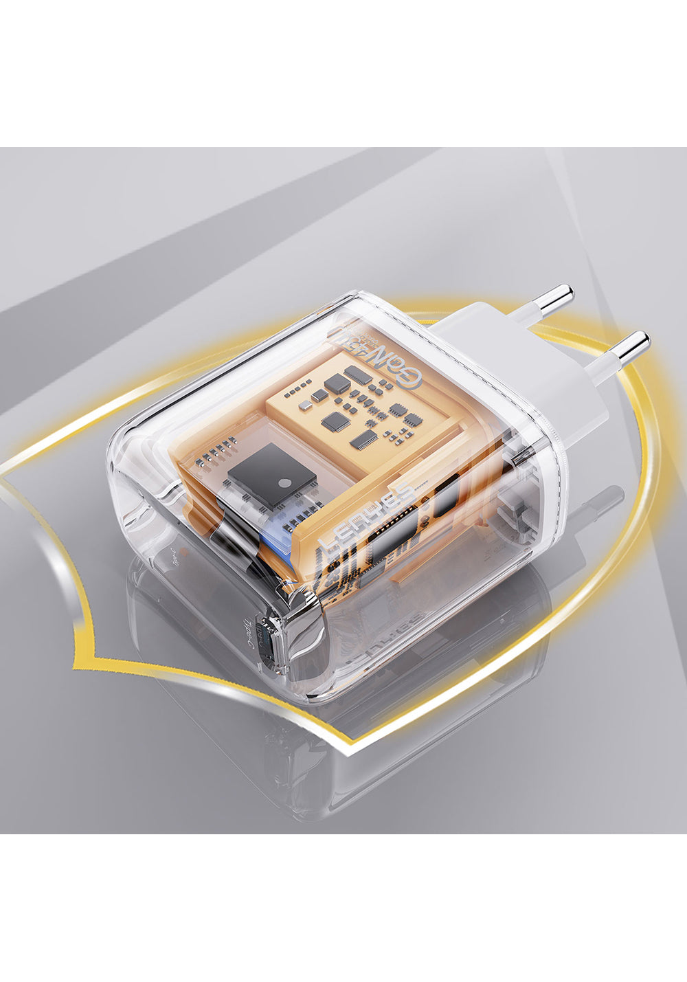 Lenyes LCH92 Type-C GaN Teknolojili PD Hızlı Şarj Özellikli Şarj Başlığı 30W