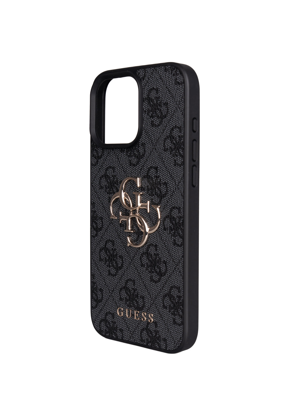 Apple iPhone 16 Pro Max Kılıf Guess Orijinal Lisanslı PU Deri 4G Büyük Metal Logolu Çapraz Vücut Askılı Kapak