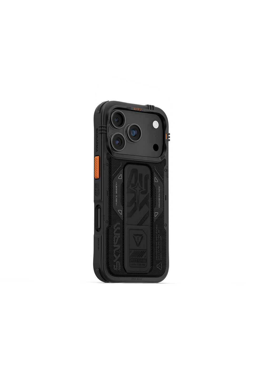 Apple iPhone 17 Pro Kılıf SkinArma Manyetik Şarj Uyumlu Airbag Tasarımlı Standlı Phantom Kapak