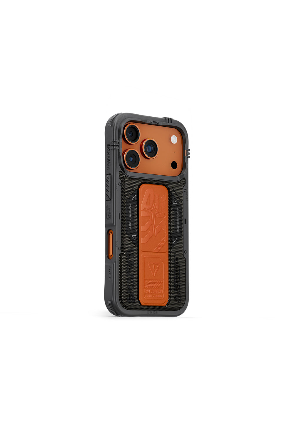 Apple iPhone 17 Pro Kılıf SkinArma Manyetik Şarj Uyumlu Airbag Tasarımlı Standlı Phantom Kapak