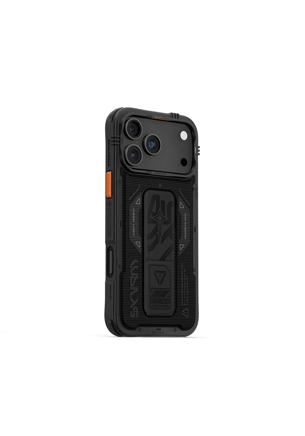 Apple iPhone 17 Pro Max Kılıf SkinArma Manyetik Şarj Uyumlu Airbag Tasarımlı Standlı Phantom Kapak