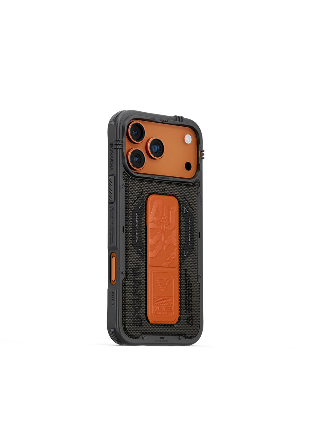Apple iPhone 17 Pro Max Kılıf SkinArma Manyetik Şarj Uyumlu Airbag Tasarımlı Standlı Phantom Kapak