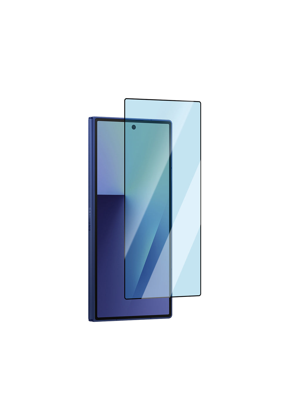 Galaxy Z Fold 7 CaseWorld Applicator Serisi 2.5D Eyesafe Mavi Işık Teknolojili 0.33mm Temperli Cam Ekran Koruyucu+ Uygulama Aparatı
