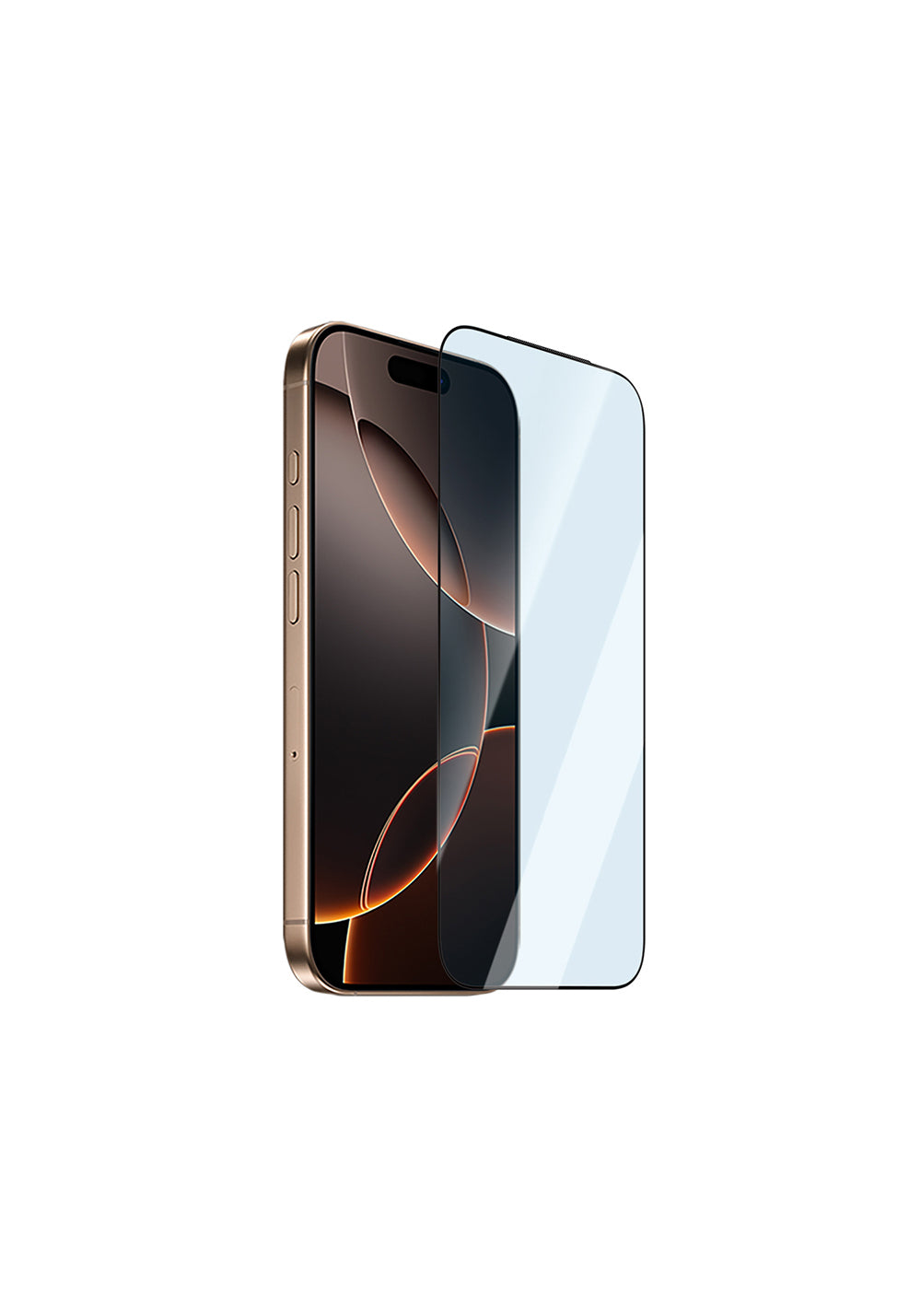 Apple iPhone 17 CaseWorld Applicator Serisi 2.5D Eyesafe Mavi Işık Teknolojili 0.33mm Temperli Cam Ekran Koruyucu + Uygulama Aparatı