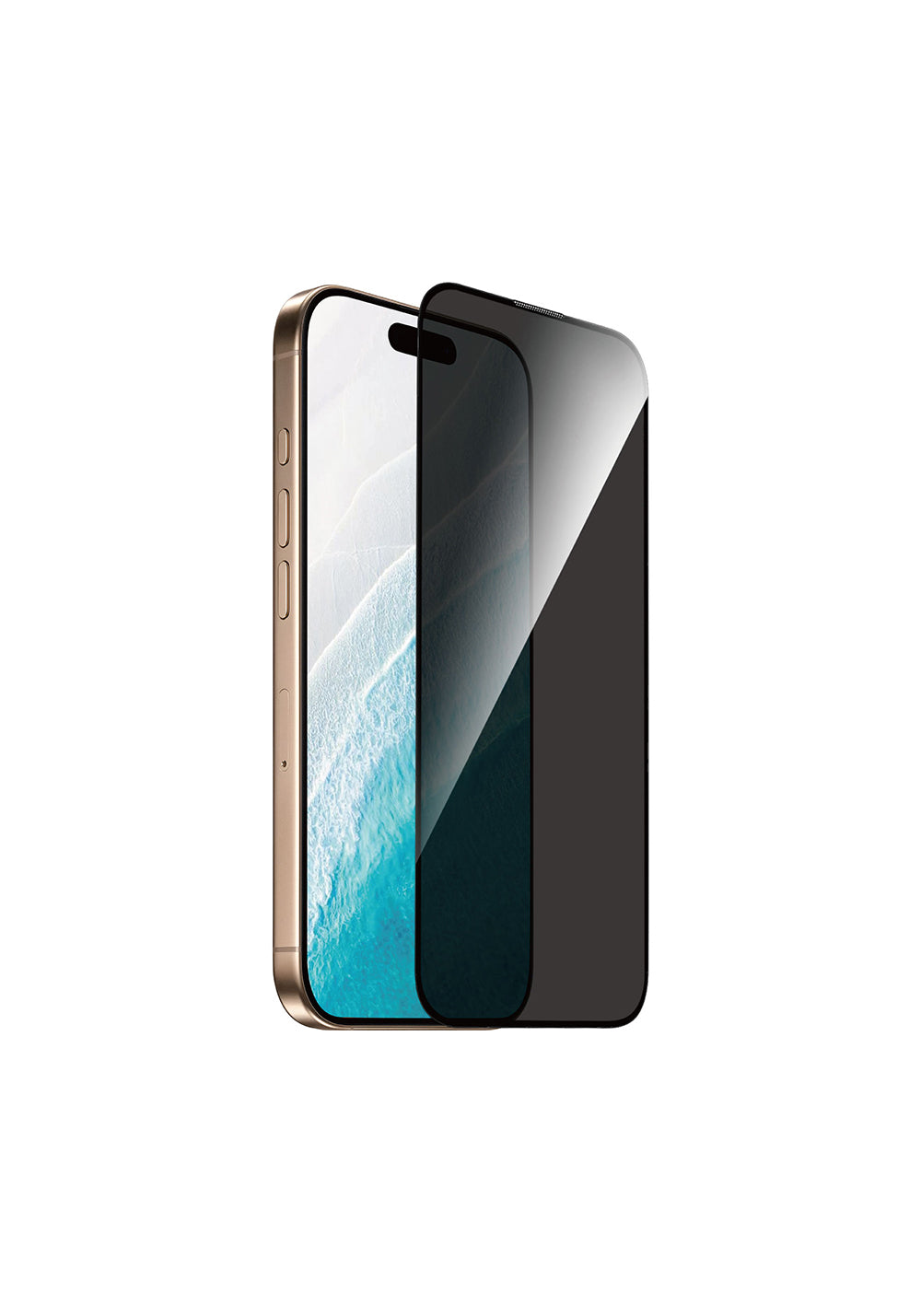 Apple iPhone 17 Wiwu GT-027 Zero Curved Privacy Parmak İzi Bırakmayan Temperli Cam Ekran Koruyucu