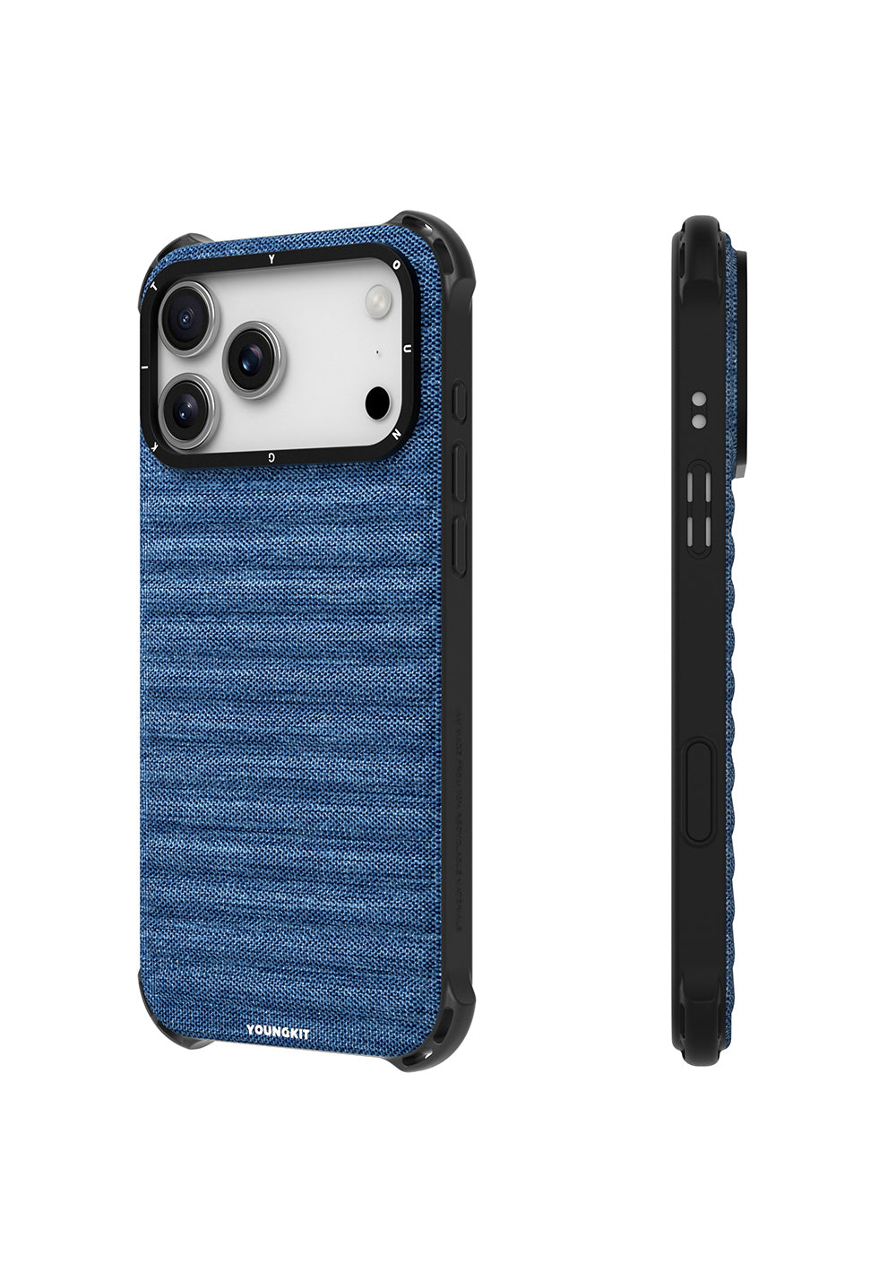 Apple iPhone 17 Pro Kılıf Manyetik Şarj Uyumlu Youngkit Canvas Serisi Kapak