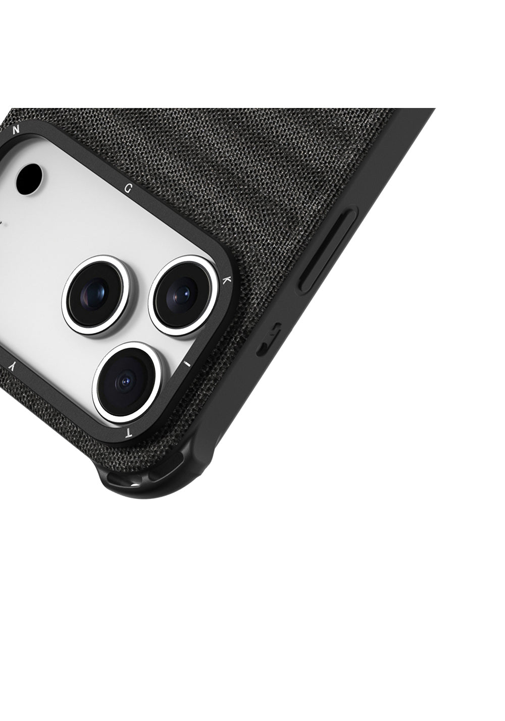 Apple iPhone 17 Pro Kılıf Manyetik Şarj Uyumlu Youngkit Canvas Serisi Kapak