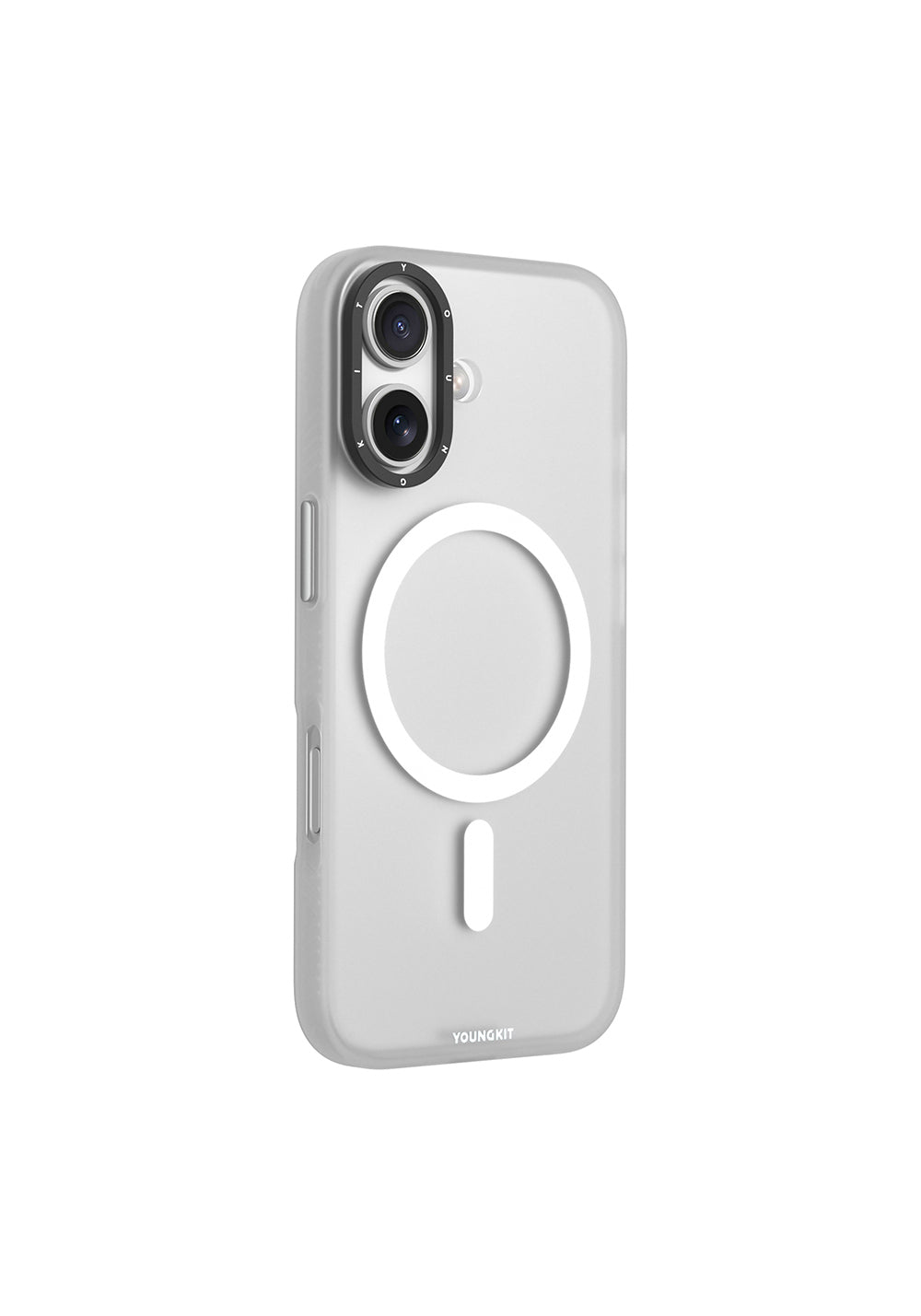 Apple iPhone 17 Kılıf Manyetik Şarj Uyumlu Youngkit Hidden Sand Serisi Kapak