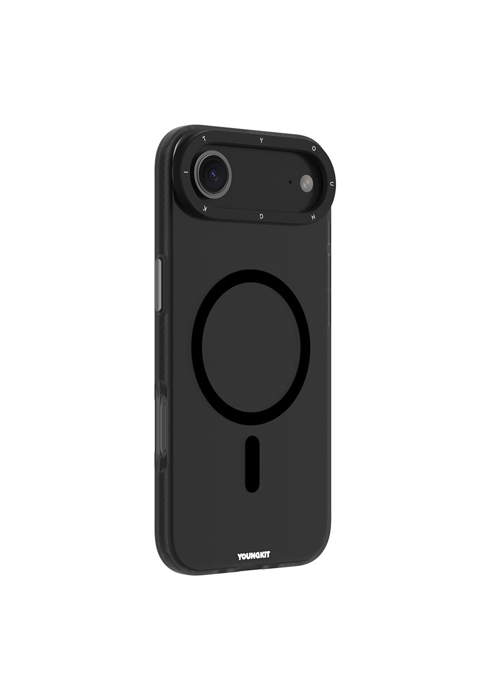 Apple iPhone 17 Air Kılıf Manyetik Şarj Uyumlu Youngkit Hidden Sand Serisi Kapak