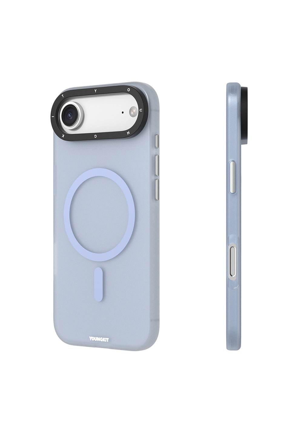 Apple iPhone 17 Air Kılıf Manyetik Şarj Uyumlu Youngkit Hidden Sand Serisi Kapak