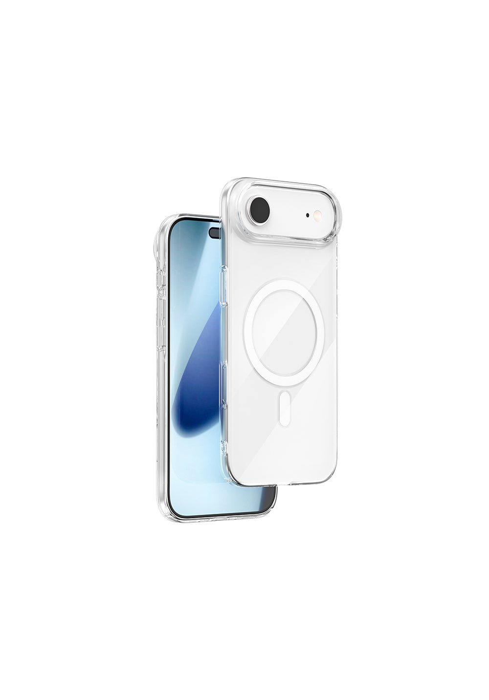 Apple iPhone 17 Air Kılıf Manyetik Şarj Uyumlu Wiwu YXK-207 Invisible Pro Sert PC Kapak