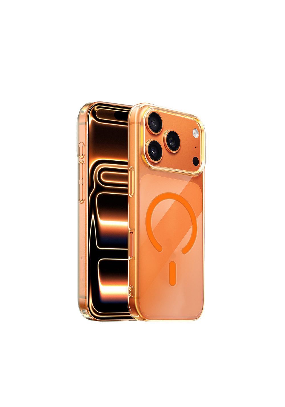 Apple iPhone 17 Pro Max Kılıf Manyetik Şarj Uyumlu Wiwu YXK-207 Invisible Pro Sert PC Kapak