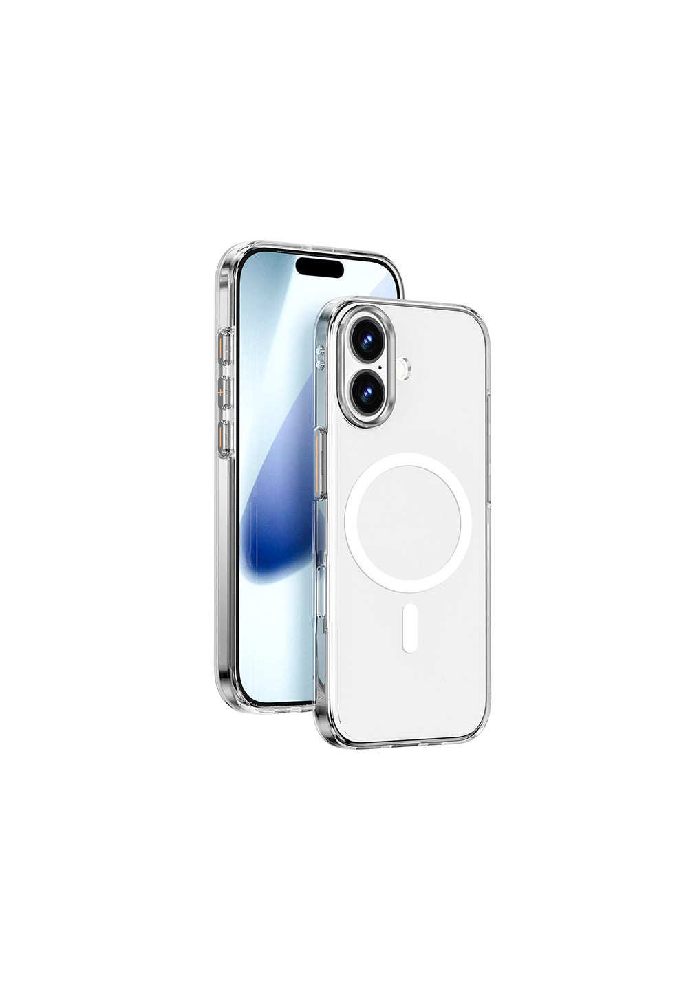 Apple iPhone 17 Kılıf Manyetik Şarj Uyumlu Wiwu YXK-208 Invisible Ultra Sert PC Kapak