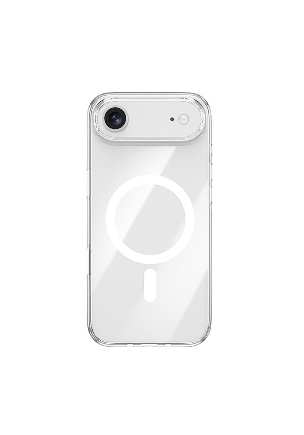 Apple iPhone 17 Air Kılıf Manyetik Şarj Uyumlu Benks ​​​​​​Crystal Serisi Şeffaf Kapak