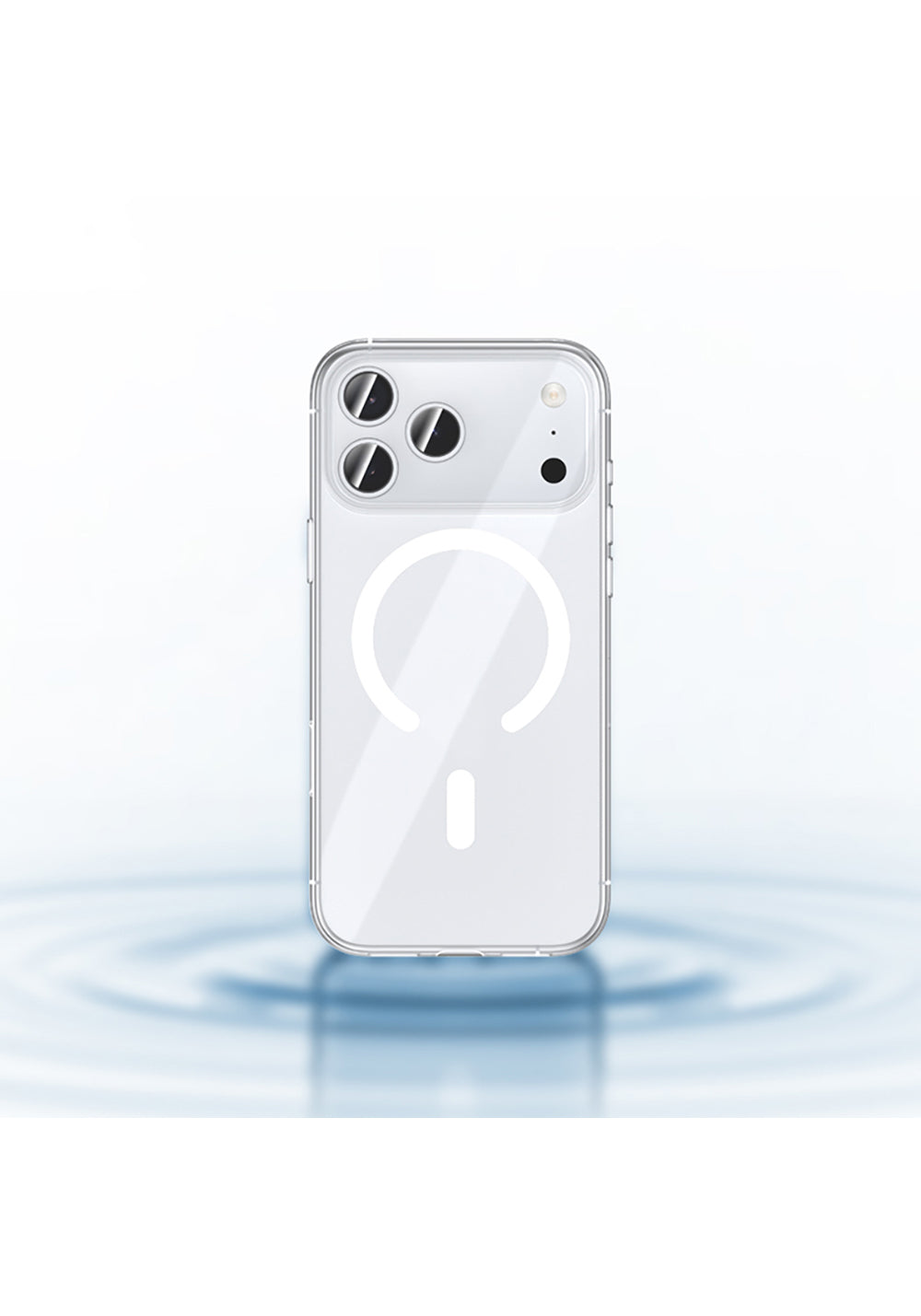Apple iPhone 17 Air Kılıf Manyetik Şarj Uyumlu Benks Crystal Serisi Şeffaf Kapak