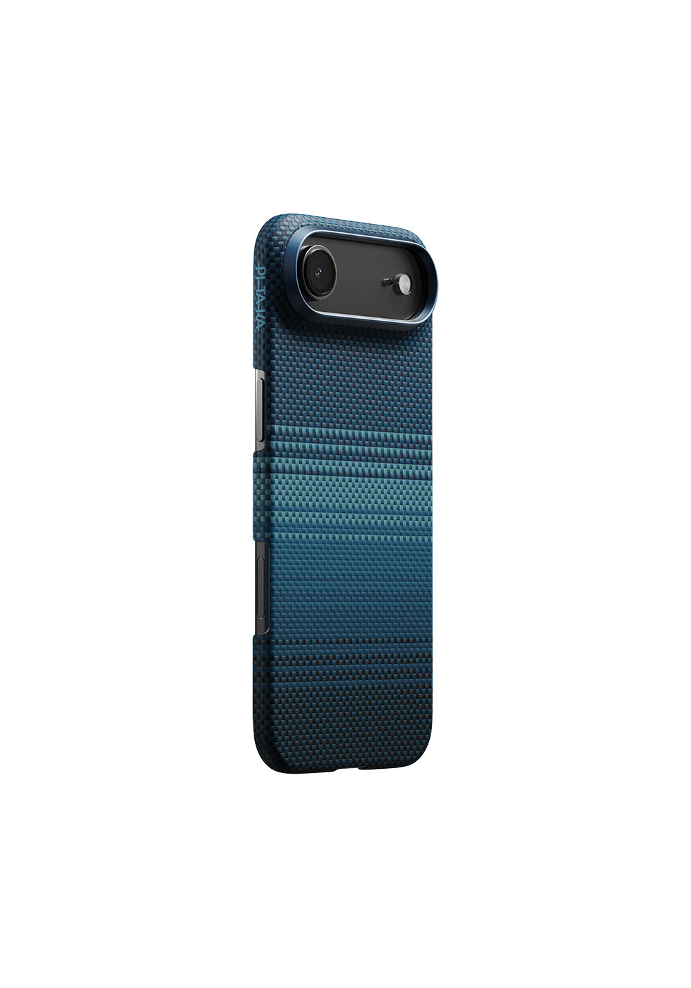 Apple iPhone 17 Air Kılıf Manyetik Şarj Uyumlu Aramid Karbon Fiber Pitaka Tactile Woven Sunset-Moonrise Serisi Kapak