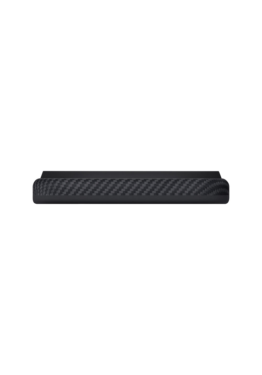 Apple iPhone 17 Pro Kılıf Manyetik Şarj Uyumlu Aramid Karbon Fiber Pitaka Military-Grade Classic Serisi Black-Grey Twill Kapak